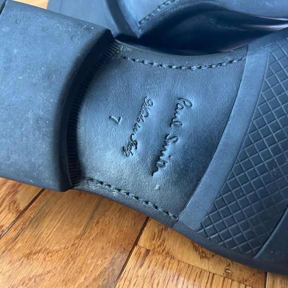 PAUL SMITH PS SMOOTH TOE LEATHER OXFORDS BLACK MEN’S SIZE 7 (#H038) - Picture 14 of 14